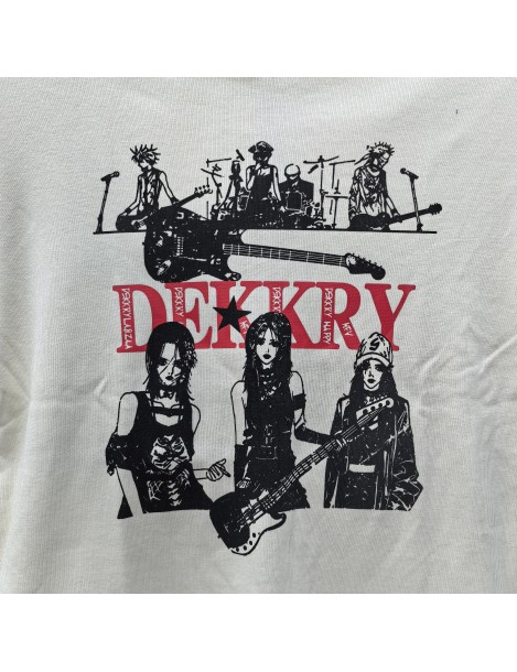 Dekkry Band Graphic Tee For Men,Short Sleeve Casual Shirt