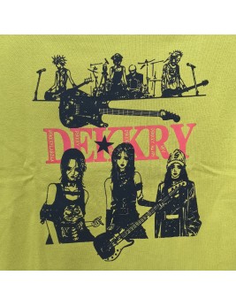 Dekkry Band Graphic Tee For Men,Short Sleeve Casual Shirt