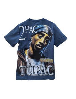 Tupac Photo Graphic Tee For Men,Short Sleeve Casual Shirt