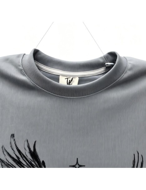 Strength Winged Unicorn Graphic Tee For Men,Short Sleeve Casual Shirt