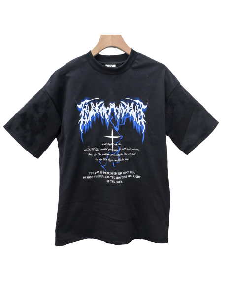 Jesus Cross Graphic Tee For Men,Short Sleeve Casual Shirt