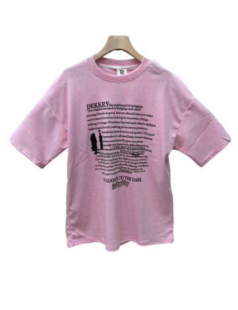 Say Goodbye To The Dark Graphic Tee For Men,Short Sleeve Casual Shirt