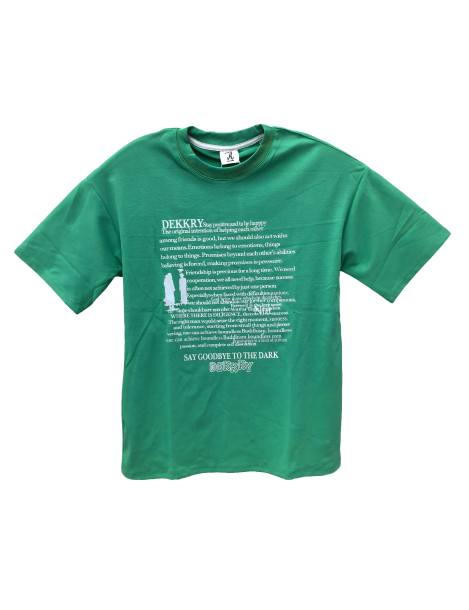 Say Goodbye To The Dark Graphic Tee For Men,Short Sleeve Casual Shirt