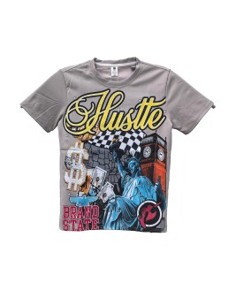 Statue Of Liberty Graphic Tee For Men,Short Sleeve Casual Shirt