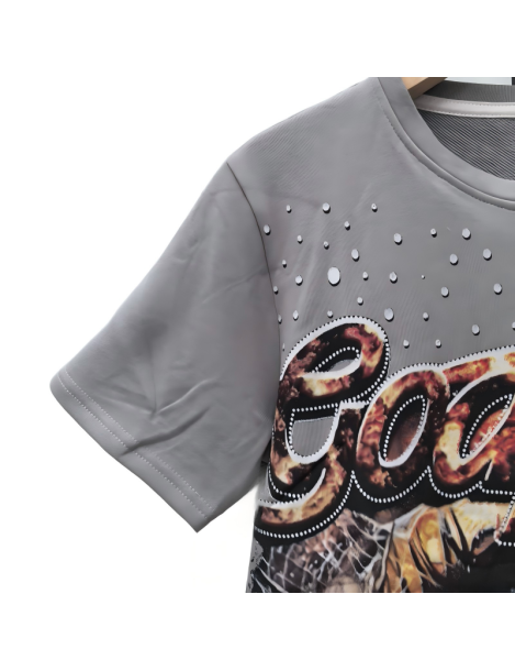 God Plan One Eye Graphic Tee For Men,Short Sleeve Casual Shirt