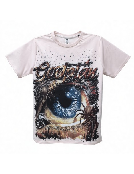 God Plan One Eye Graphic Tee For Men,Short Sleeve Casual Shirt