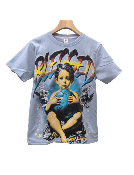 Angelet Graphic Tee For Men,Short Sleeve Casual Shirt