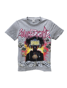 Your Brand Studios Graphic Tee For Men,Short Sleeve Casual Shirt