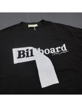 Billboard Graphic Tee For Men,Short Sleeve Casual Shirt